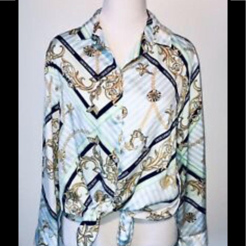 Victoria’s Secret Nautical Botton down nightshirt
